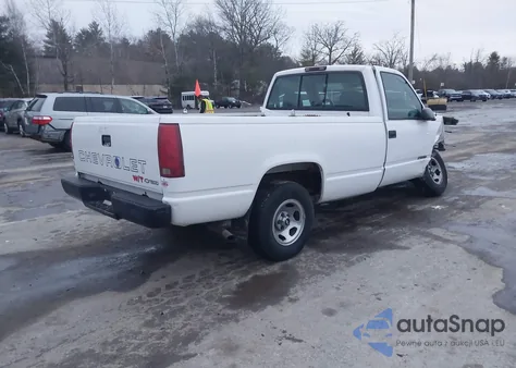 1996 Chevrolet Gmt-400 C1500 z USA, uszkodzony, nr VIN 1GCEC14W1TZ229773